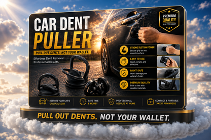 🚗 Heavy-Duty Car Dent Puller | Powerful Suction, Easy Dent Removal