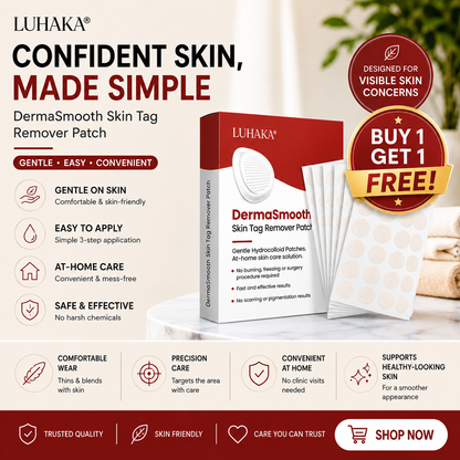 ✨ Tag & Mole Remover (BUY 1 GET 1 FREE) 36 Patch | Gentle, Fast & Easy At-Home Skin Tag Care