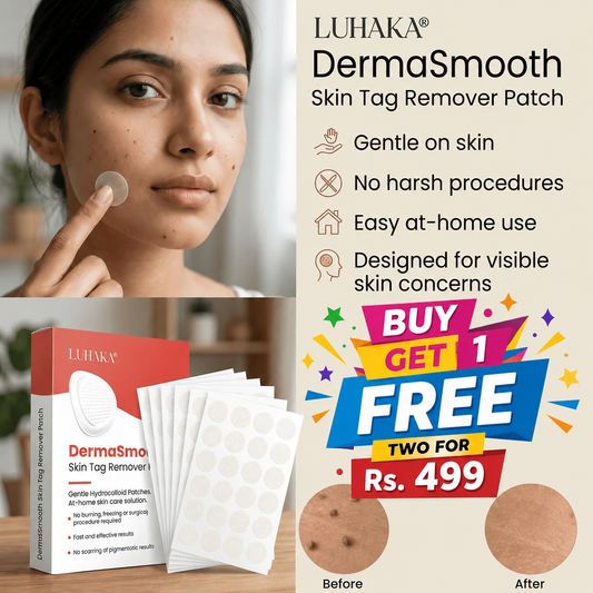 ✨ Tag & Mole Remover (BUY 1 GET 1 FREE) 36 Patch | Gentle, Fast & Easy At-Home Skin Tag Care