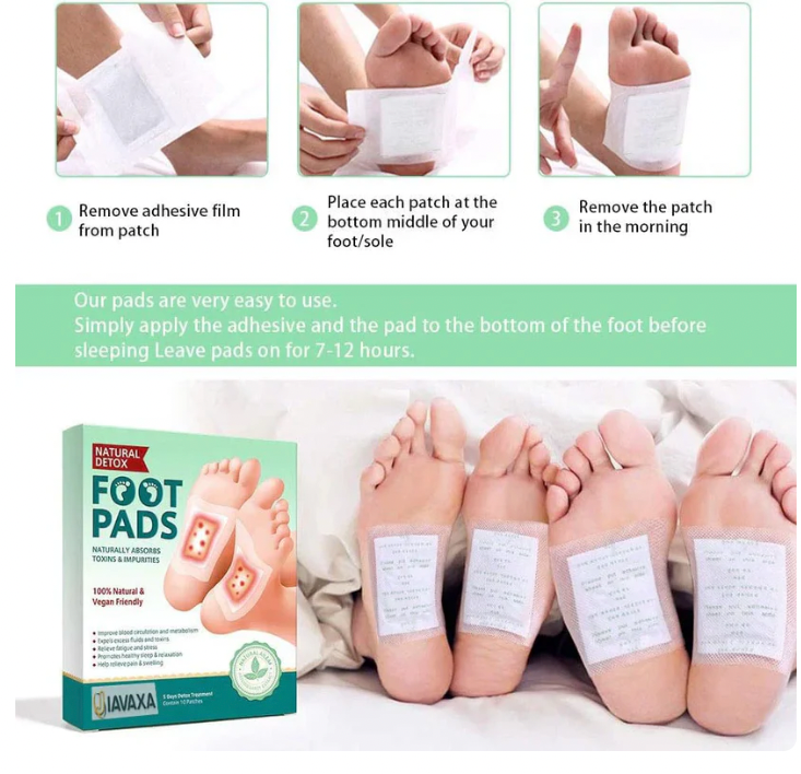 Premium Detox Foot Patches (Pack of 20) BUY 10 GET 10 FREE