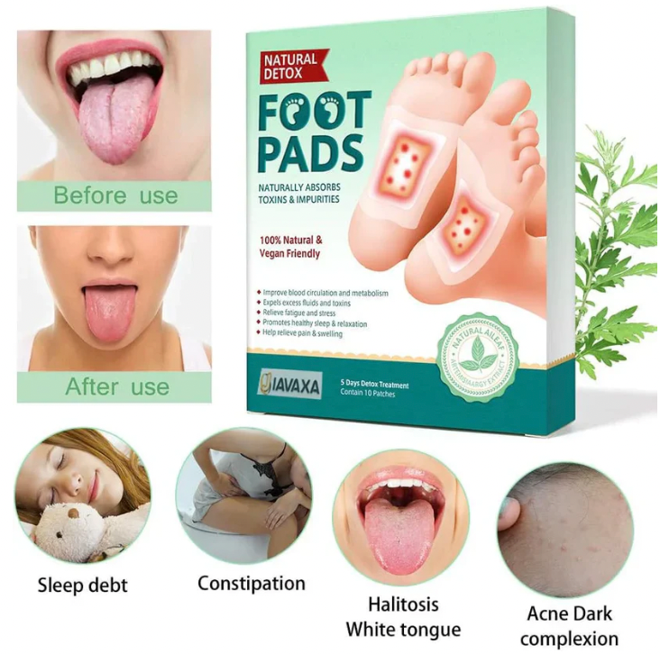 Premium Detox Foot Patches (Pack of 20) BUY 10 GET 10 FREE