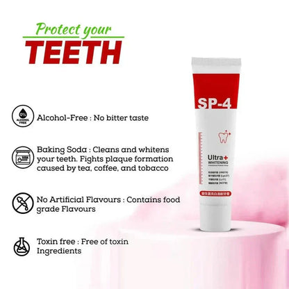 Probiotic Ultra Whitening Toothpaste (Buy 1 Get 1 Free)