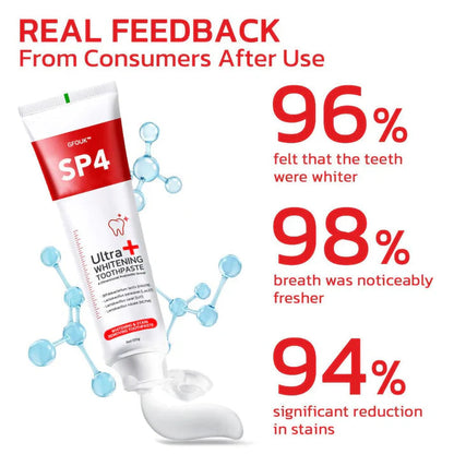SP-4 Ultra+ Whitening Probiotic Toothpaste, Buy 1 Get 1 Free